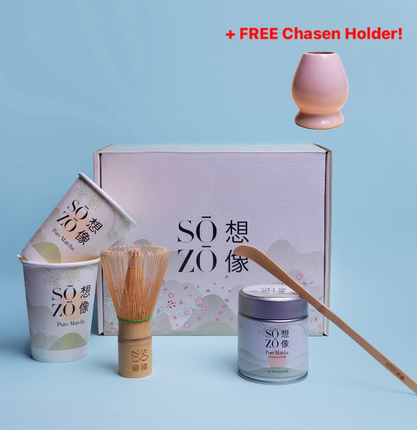 SŌZŌ Matcha Essentials Set