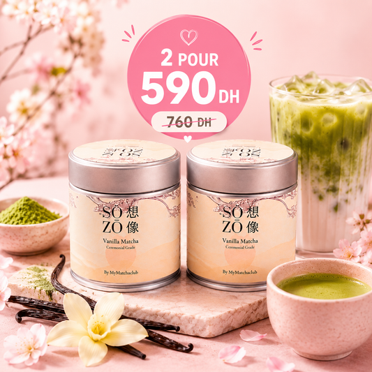 DUO OFFER: Vanilla Matcha 50g