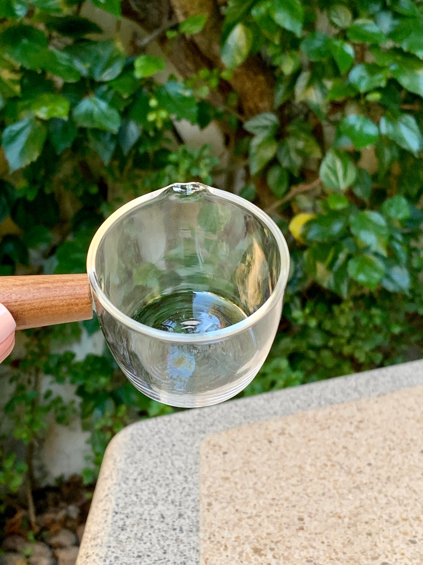 Mini Glass bowl with Handle